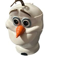 Charming Snowman Bird Feeder - White and Orange
